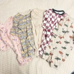 chil2　ツーウェイオール　5色セット　50〜70　美品　コットン100