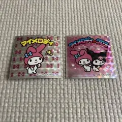 ロッテ　サンリオキャラクターズマンチョコ　マイメロディ・クロミ 2点セット‼️
