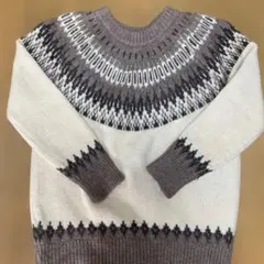 Auntie Rosa HOLIDAY ノルディック柄 ニット