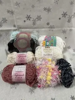 アクリル毛糸セット