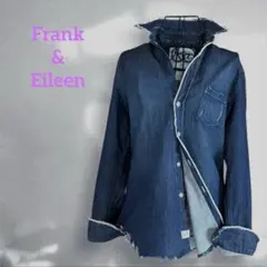 【 Frank & Eileen】ソフトデニム　スキッパーシャツUSA製