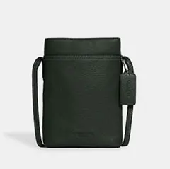 COACH コーチ ショルダーバッグスマホバッグ財布 グリーン 緑色 - メルカリ