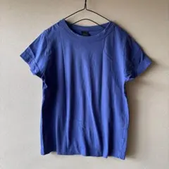 ホームスパン homspun 半袖 Tシャツ ブルーのサムネイル