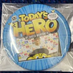 TODAY'S HERO 8/31 缶バッジ　森下翔太選手