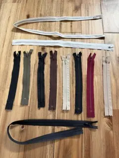 ファスナー 多色セット