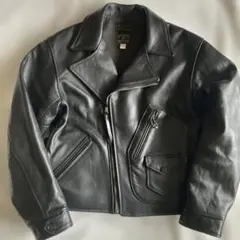 At Last & Co. ライダースジャケット 送料込み 即決 At Last ＆ Co MELTON RIDERS JACKET アット
