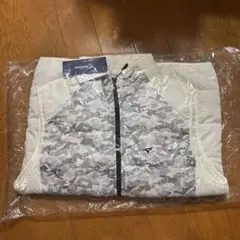 ホワイト/グレー迷彩 ベストLサイズ