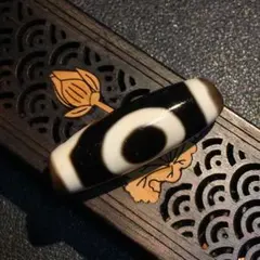 希少 観音如意天珠 約37mm 白黒美紋 天然瑪瑙 - メルカリ