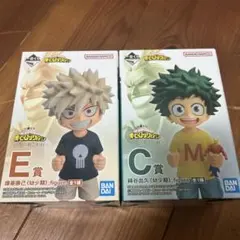 ヒロアカ　爆豪　緑谷　幼少期　フィギュア　一番くじ