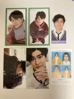 SixTONES 森本慎太郎　Myojo 厚紙　証明写真