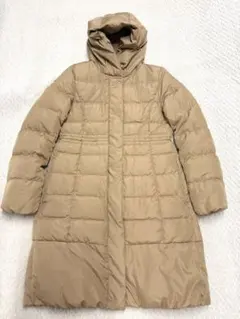 組曲　洗えるライトタフタダウン　ベージュ　オンワード　サイズ2 9号