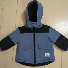 BEAMS:mini フード付き中綿ブルゾン リバーシブル　90