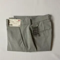 【新品】UNIQLO スマートアンクルパンツ 02 Light Gray M
