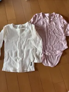 長袖シャツとボディスーツセット