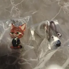 ズートピア2めじるしアクセサリー　ニック　ジュデイ