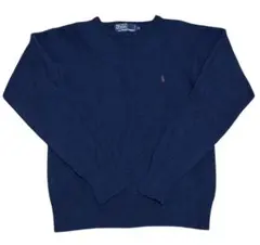 ネイビー セーター