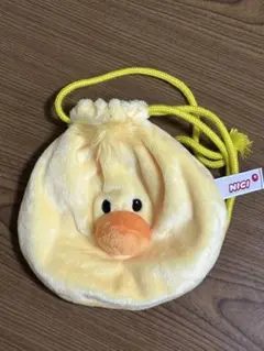 NICIニキ ポーチ 巾着 ヒヨコ
