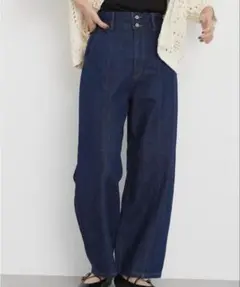 AMERICAN HOLIC ハイウエストワイドテーパードパンツ　M