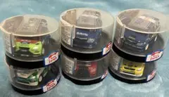 ワンダ WRC ラリージャパン公認 プルバックカーコレクション6種