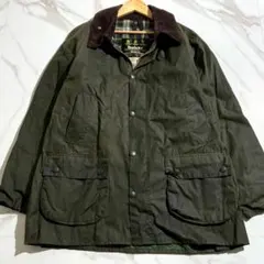 90s　3ワラント　バブアー　BEDALE　ビデイル　オイルドジャケット　C42