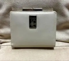 Yves Saint Laurent 二つ折り財布 アイボリーのサムネイル
