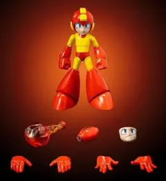 新品　threezero　ロックマン アクションフィギュア　ファイヤーストーム