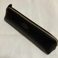 【未使用】SMYTHSON ペンシルケース　ペンケース　レザー　ブラック
