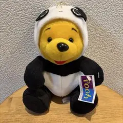 ディズニー　くまのプーさん　着ぐるみ　パンダ　ぬいぐるみ