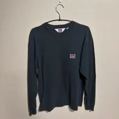 BEN DAVIS 長袖 ポケットTシャツ ダークグリーン Mのサムネイル
