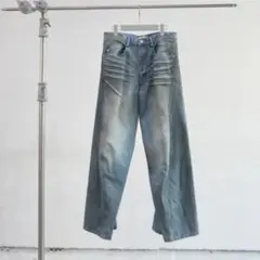 新品未使用 NVRFRGT 3D Twisted Wide Leg Jeansのサムネイル
