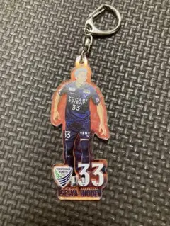 徳島ヴォルティス オーロラアクリルキーホルダー 33 井上 聖也