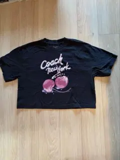 COACH コーチ チェリー Tシャツ ブラック Sのサムネイル
