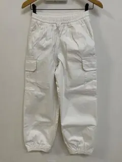 ⭐︎GU⭐︎ GIRLS カーゴジョガーパンツ　Sサイズ オフホワイト