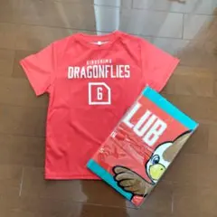 HIROSHIMA DRAGONFLIES Tシャツ 140 ＆タオルセット