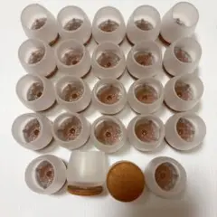 椅子脚カバー 24個入り　半透明シリコン　傷防止 防音 滑り止め