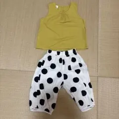 タンクトップとドットパンツのセット　120のサムネイル