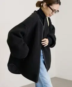 【1度着用のみ美品】 フレームワーク 近年モデル ボア2wayジップコート FRAMeWORK（フレームワーク）の「BOA 2WAY ZIP COAT◇（その他アウター