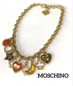 【80’s】MOSCHINOモスキーノ キャンディ ルーサイト ネックレスのサムネイル