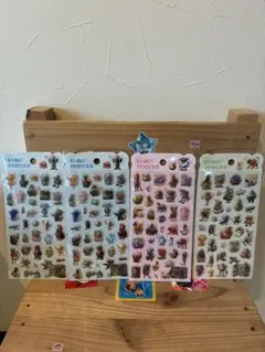 EMBO STICKER ぷくぷくシール 4枚セット 新品未開封品