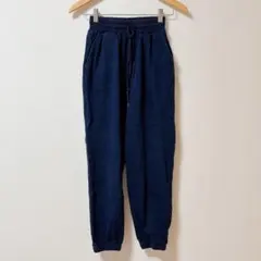 11 ネイビー ジョガーパンツ ズボン パンツ スウェット ゆったり