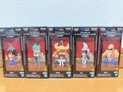 ドラゴンボール ワールドコレクタブルフィギュア 少年編4 全5種セットのサムネイル