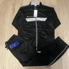 【新品未使用】Champion ブラック ジャージ セットアップ