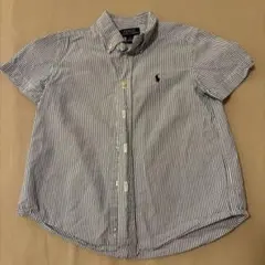 【100cm】Polo Ralph Lauren 半袖シャツ ストライプ