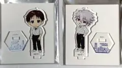 エヴァンゲリオン ミニアクリルスタンド 碇シンジ 渚カヲル ２点セット