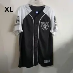 UltraGmae NFL ラスベガス・レイダース ベースボールジャージ 刺繍のサムネイル