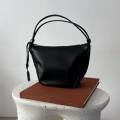 CAPRICIEUX LE'MAGE 2WAYアジャストミニバッグ 黒