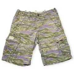送料込　RALPH LAUREN ラルフローレン ハーフパンツ カモフラ 紫のサムネイル