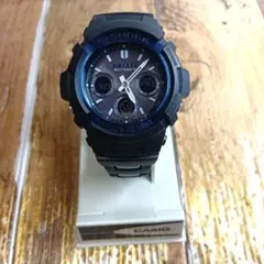 中古美品◇AWG-M100◆カシオ Gショック 電波ソーラー◇ウェーブセプター