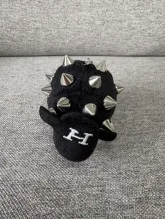 羊文学 ひつじちゃん スタッズ ぬいぐるみキーホルダーprickly BLACK