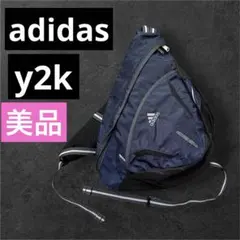 90s 00s old adidas ワンショルダーバッグ スリングバッグテック